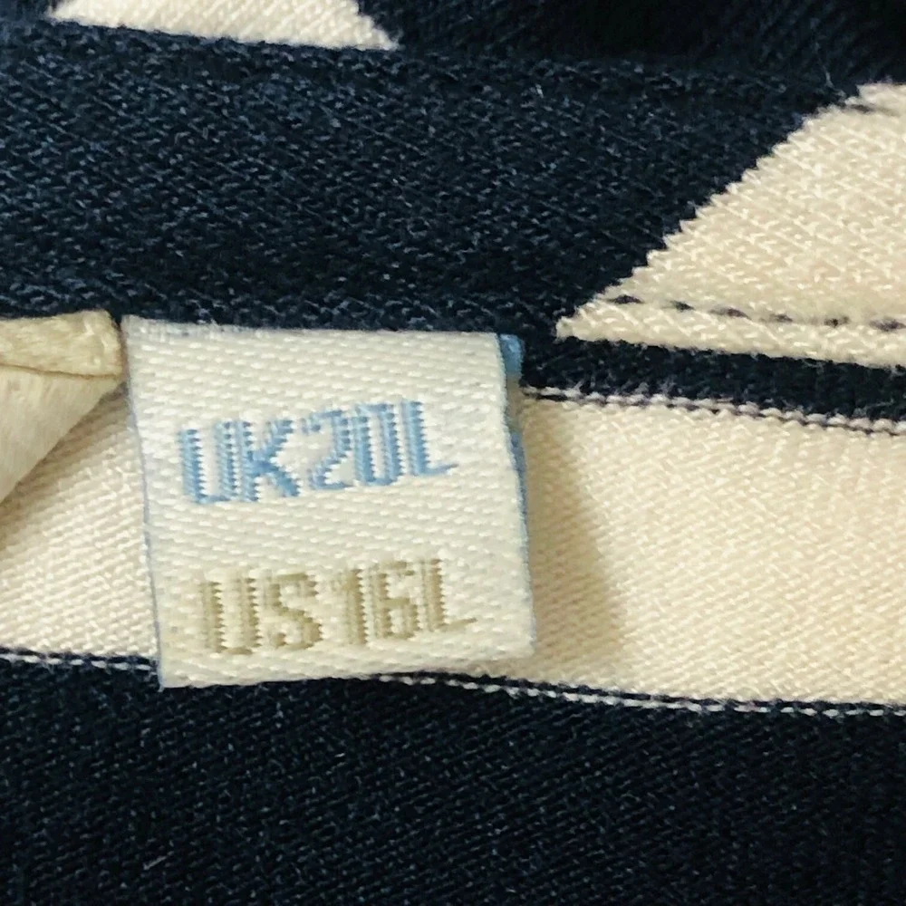 BODEN Womens Maxi Dress 16L Tall‎ 20L UK Stripe Knit Nautical Beachy Coastal